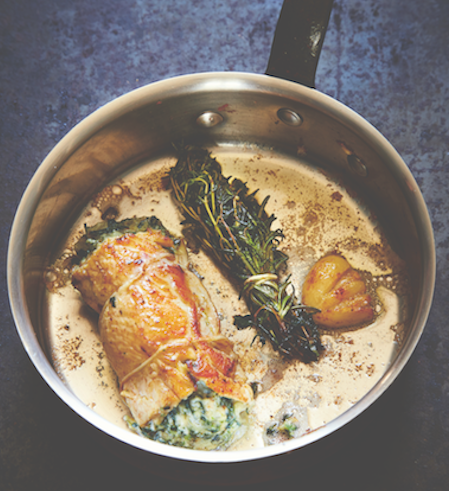 Paupiette de blettes au poulet