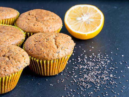 Muffins aux graines de chia