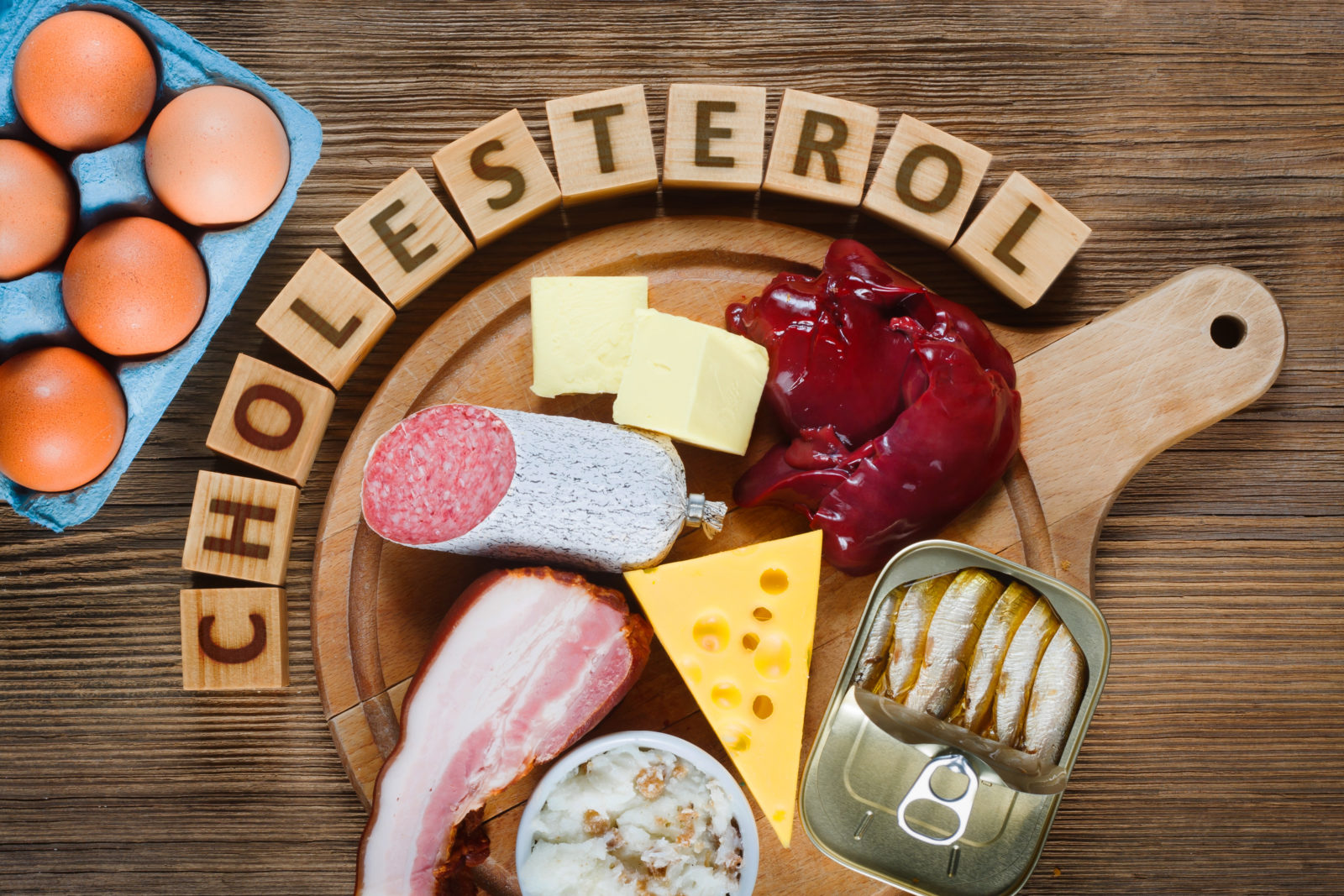 Le mauvais cholestérol est favorisé par certains aliments
