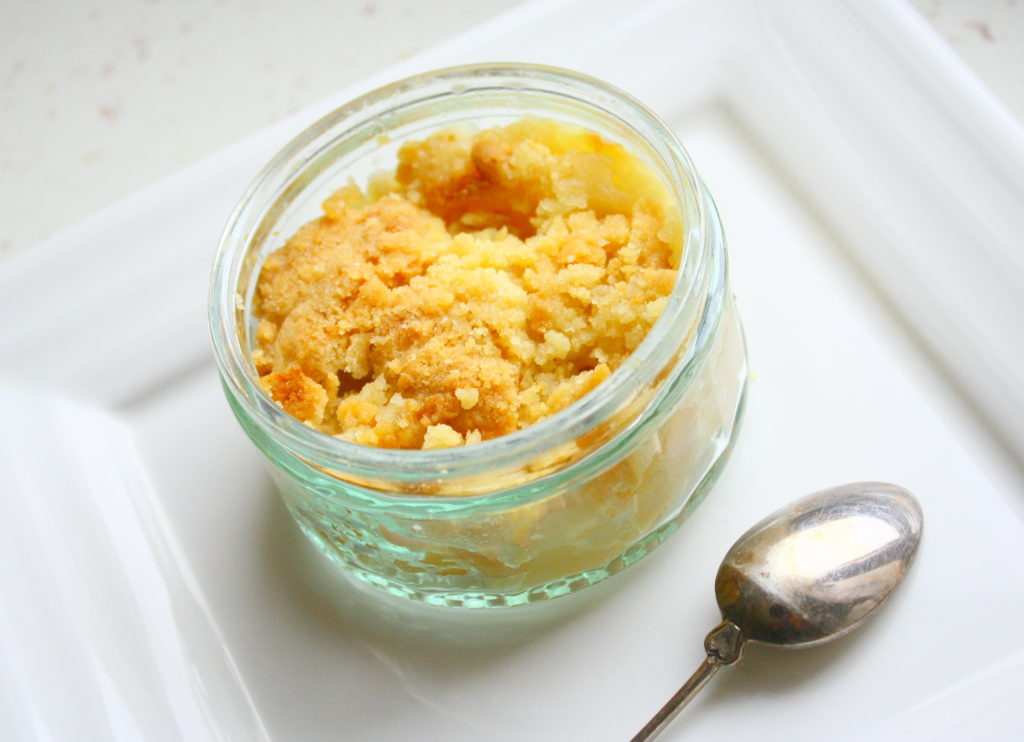 Un délicieux crumble sans gluten