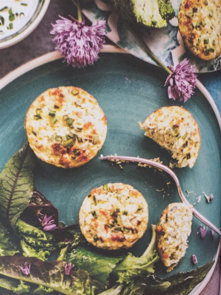 Le délicieux flan brocoli-chèvre proposé par les auteures
