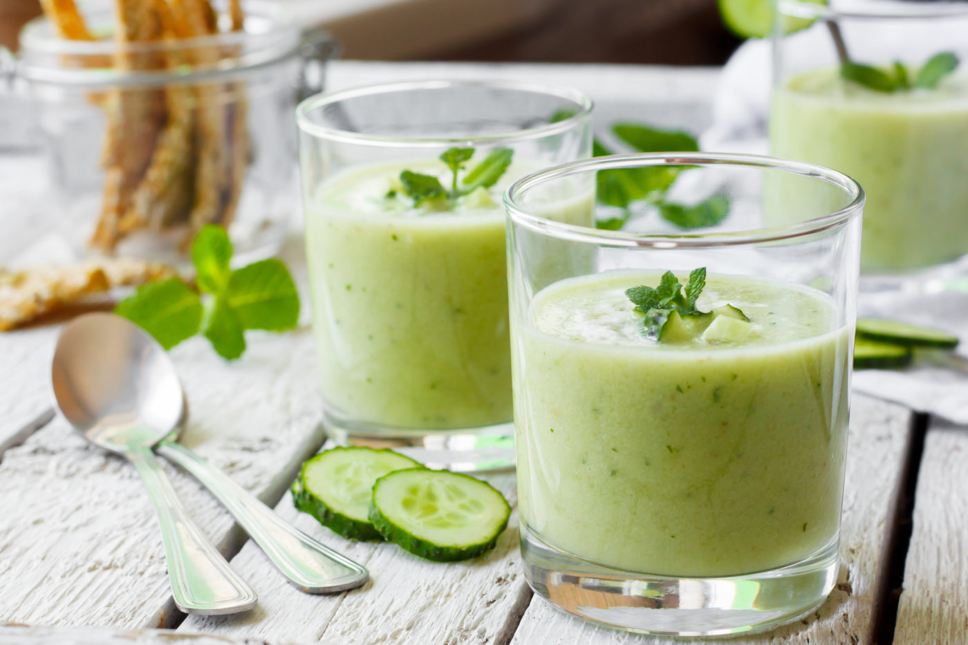Un gaspacho pour maintenir un IG bas et se régaler !