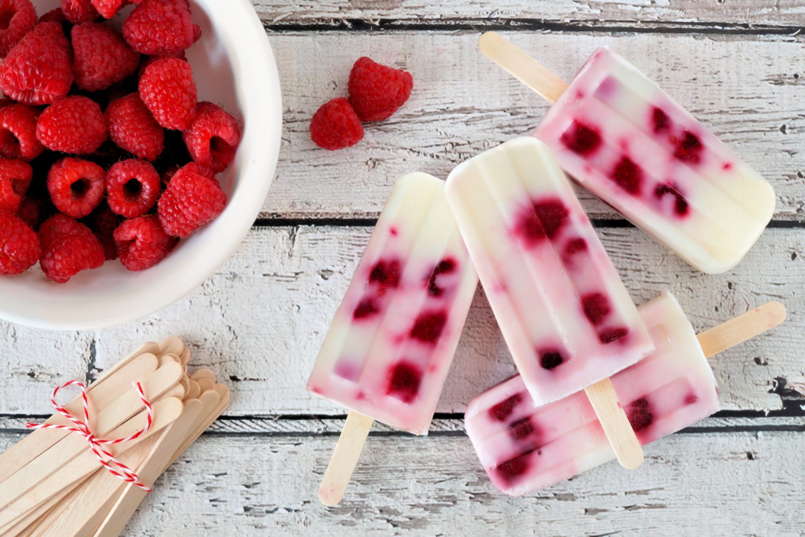Des glaces marbrées au yaourt véganes