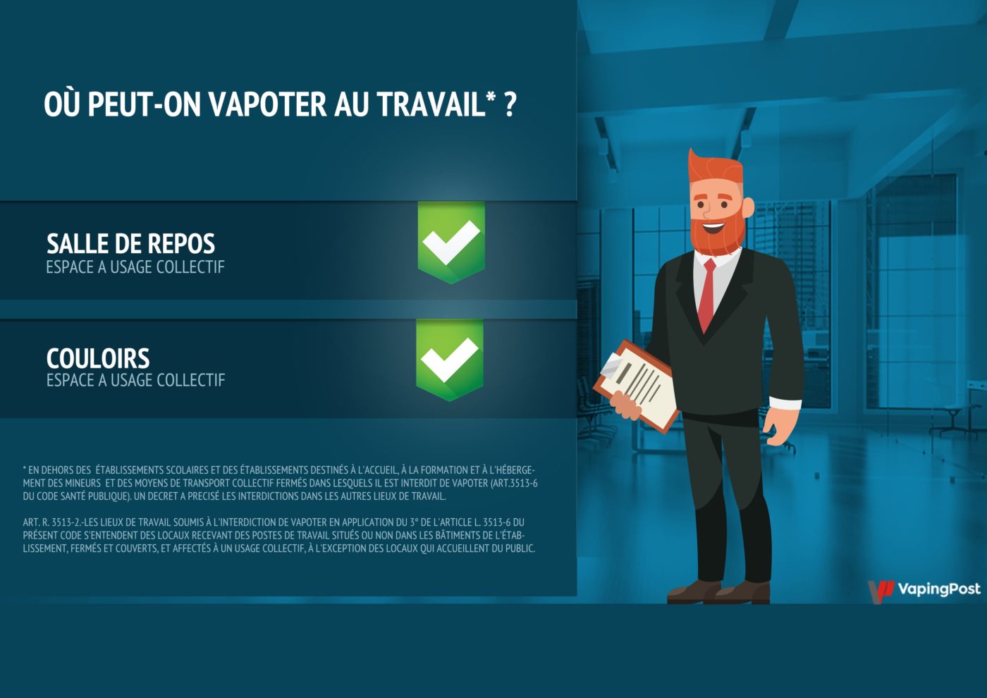 où ai-je le droit de vapoter ?