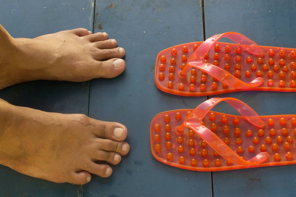accessoire de santé hygiène sandale réfléxologie